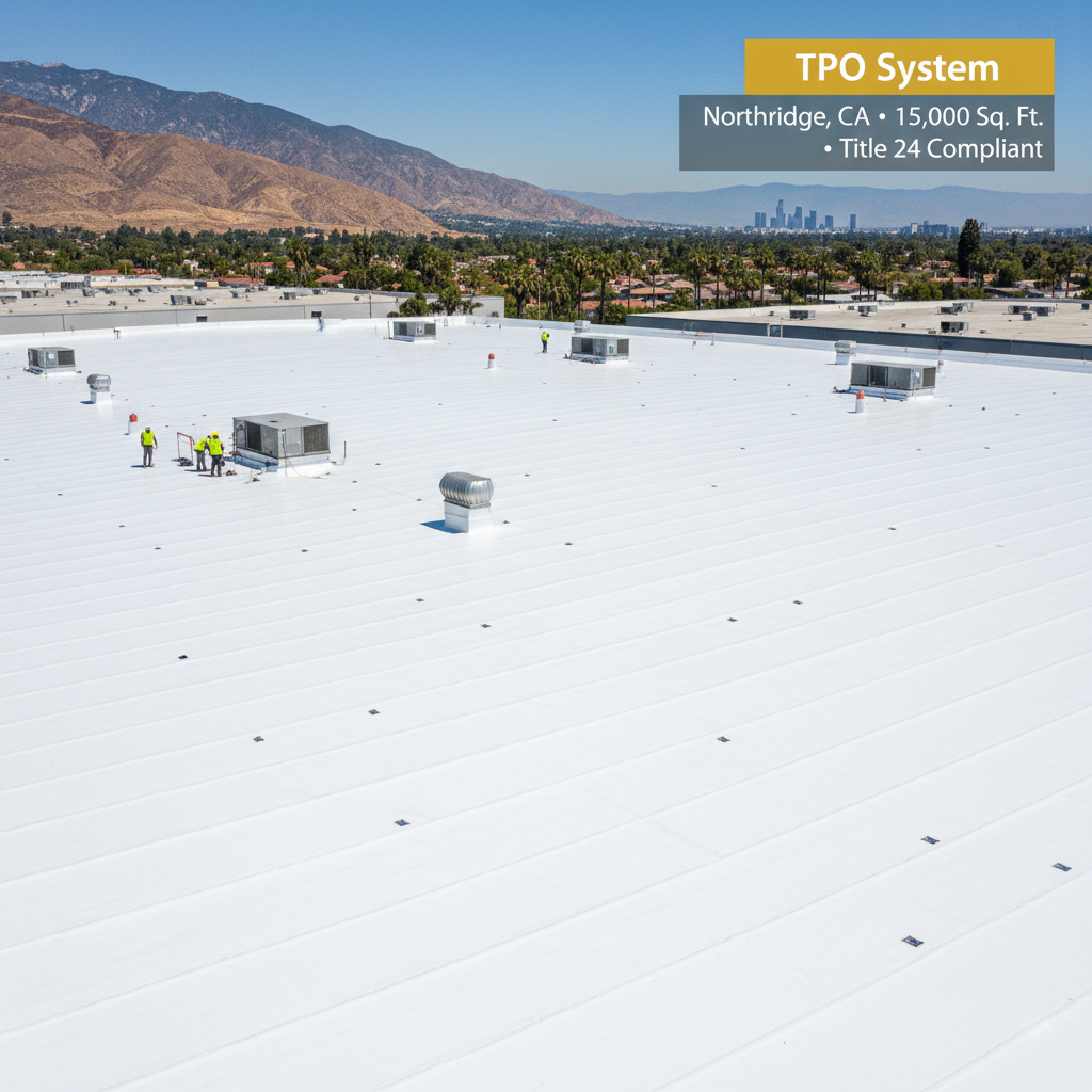 Commercial TPO Installation SFV