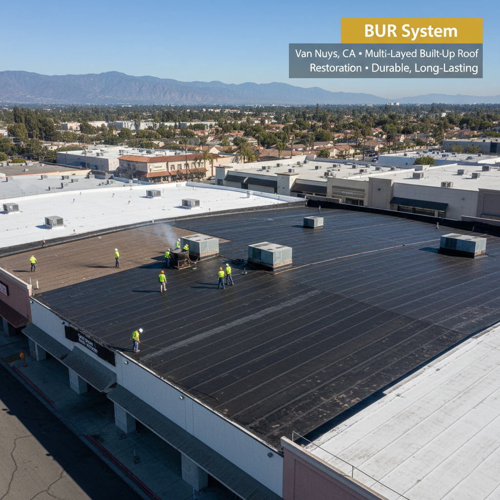 Commercial BUR Tar and Gravel