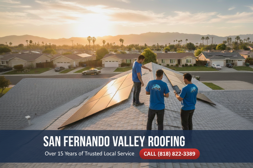 Roofing Contractor San Fernando Valley